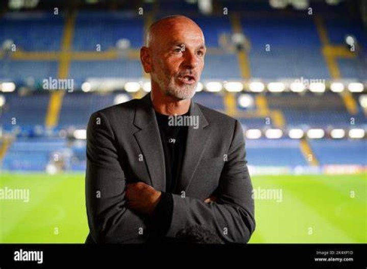 AC Milan manager Stefano Pioli pictured on February 21, 2021