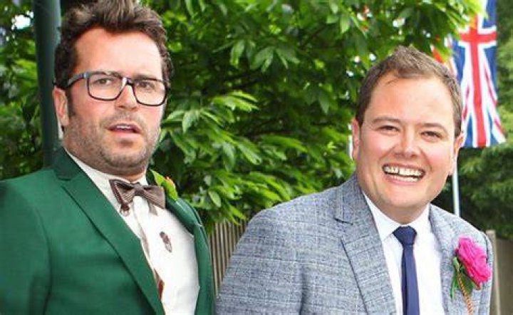 Alan Carr marries long-term partner Paul Drayton in private LA ceremony!
