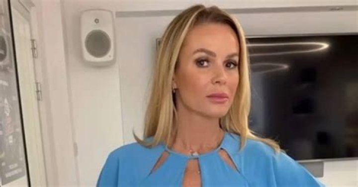 Amanda Holden shows off her endless legs in tiny shorts and heels