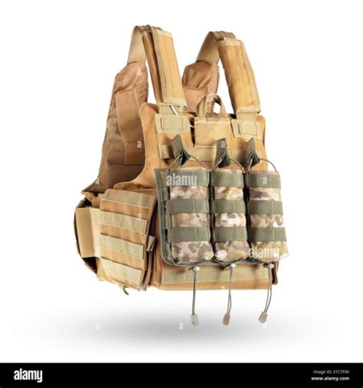 Ammunition, magazines, bullet proof-vests