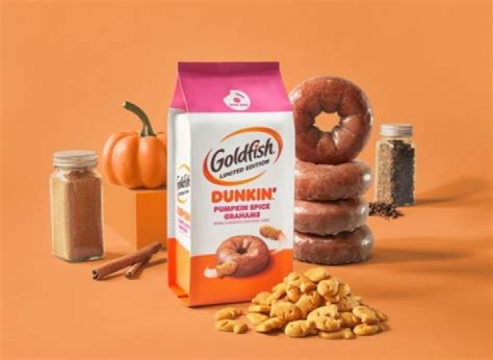 dunkin and goldfish cracker collaboration