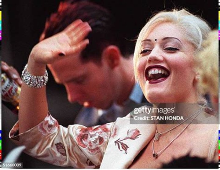Gwen Stefani at the 39th Annual GRAMMY Awards. | Source: Getty Images