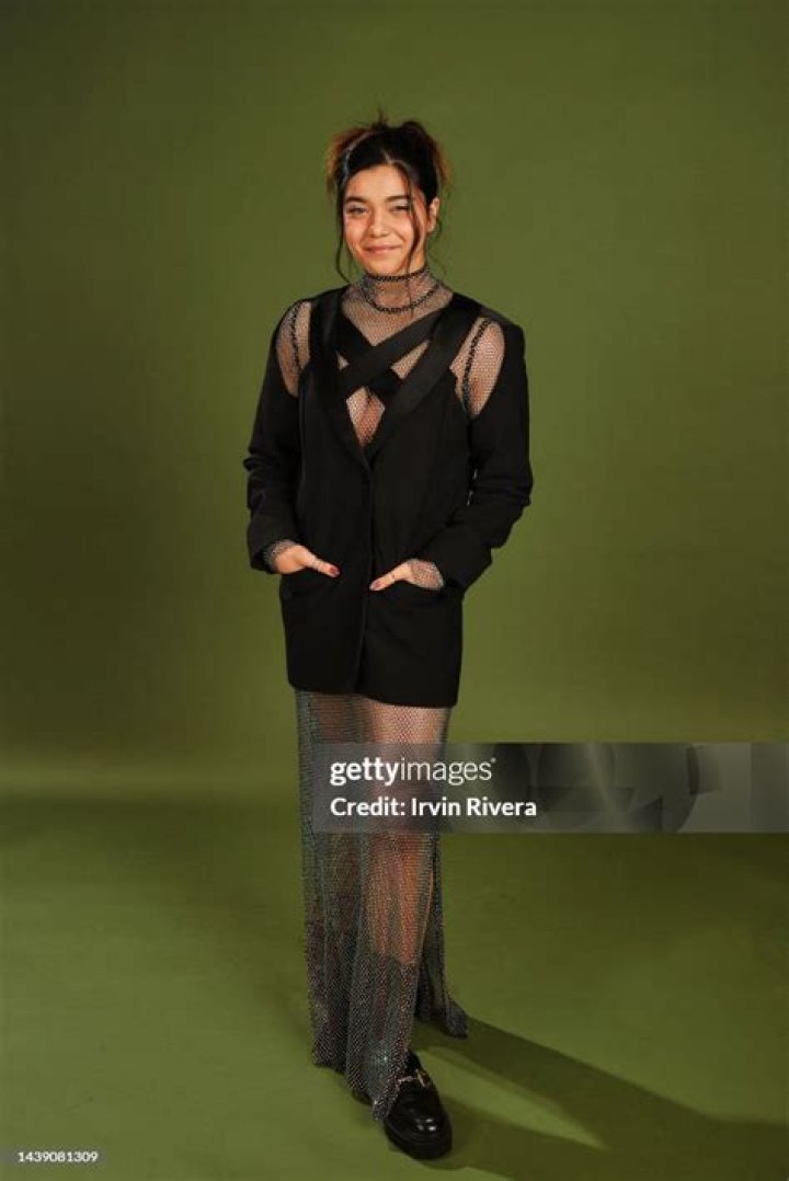 Iman Vellani at the IMDb exclusive portrait studio at the Critics Choice Association Inaugural Celebration of Asian Pacific Cinema & Television on November 4, 2022, in Los Angeles, California | Source: Getty Images