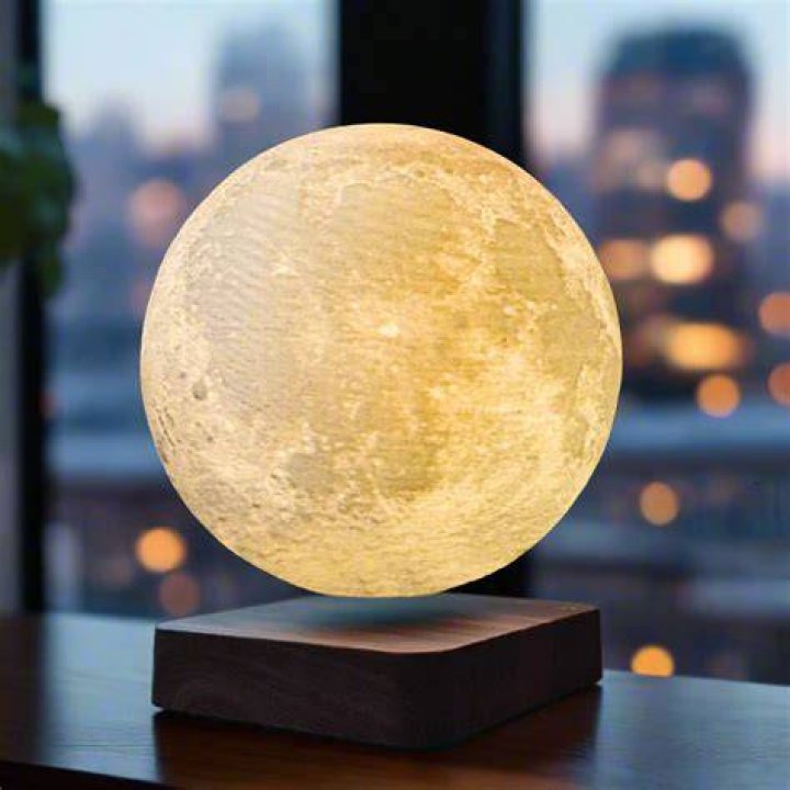 Levitating Moon Lamp