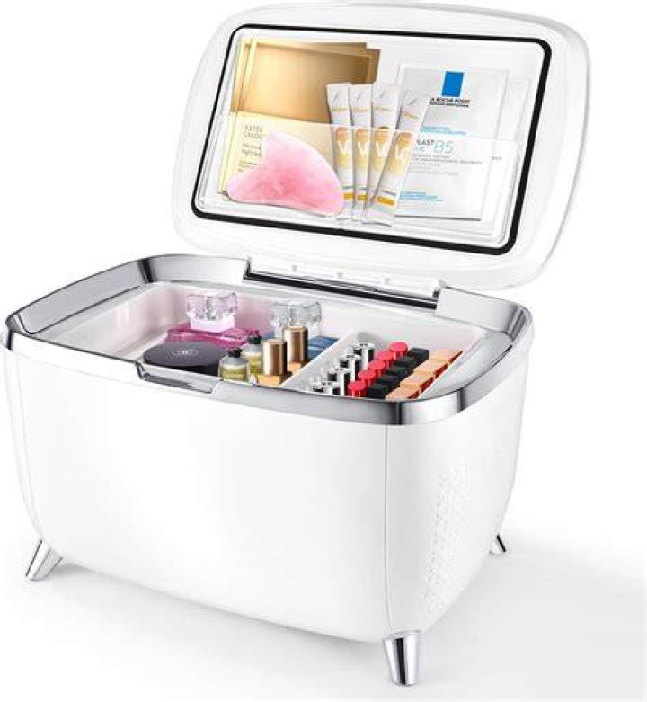 Mini fridge for cosmetics