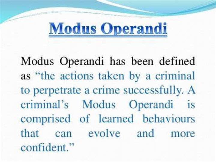 Modus Operandi