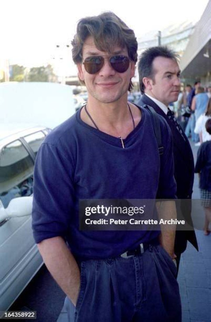Patrick Swayze in Sydney, Australia on January 29, 1996 | Source: Getty Images