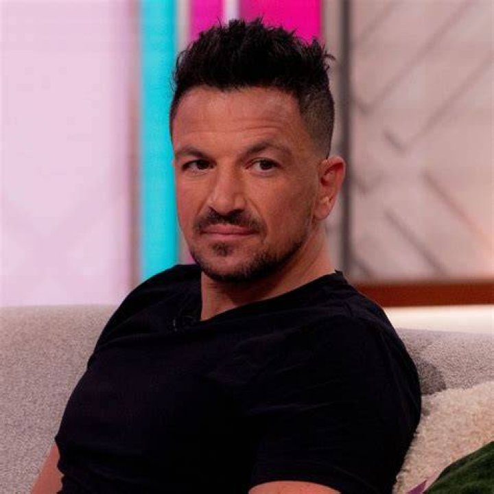 peter andre dressing room
