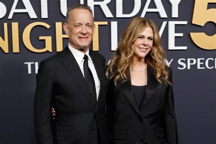 Rita Wilson and American actor and filmmaker Tom Hanks attend the 'Radio Flyer' Century City Premiere. | Source: Getty Images