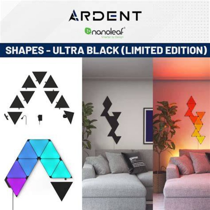 Shapes Limited Edition Ultra Black Triangles Starter Kit