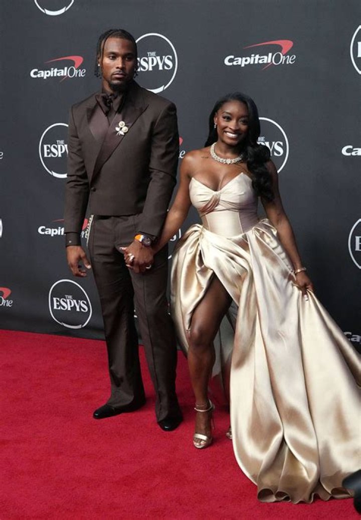 Simone Biles' Husband Claims He Didn't Know Who She Was The Spun