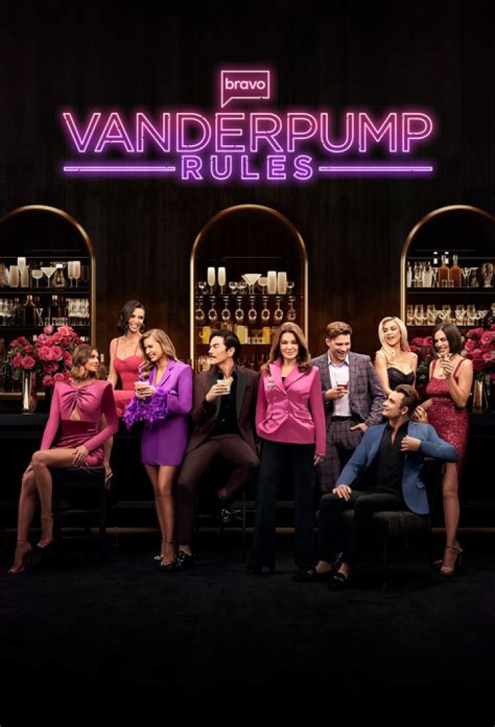 Wow: In one huge Vanderpump Rules group shot to remember, the trio got together with Peter Madrigal, Lala Kent, Raquel Leviss, Ariana Madix, Katie Maloney-Schwartz, Scheana Schay, Brock Davies, James Kennedy and Ally Lewber